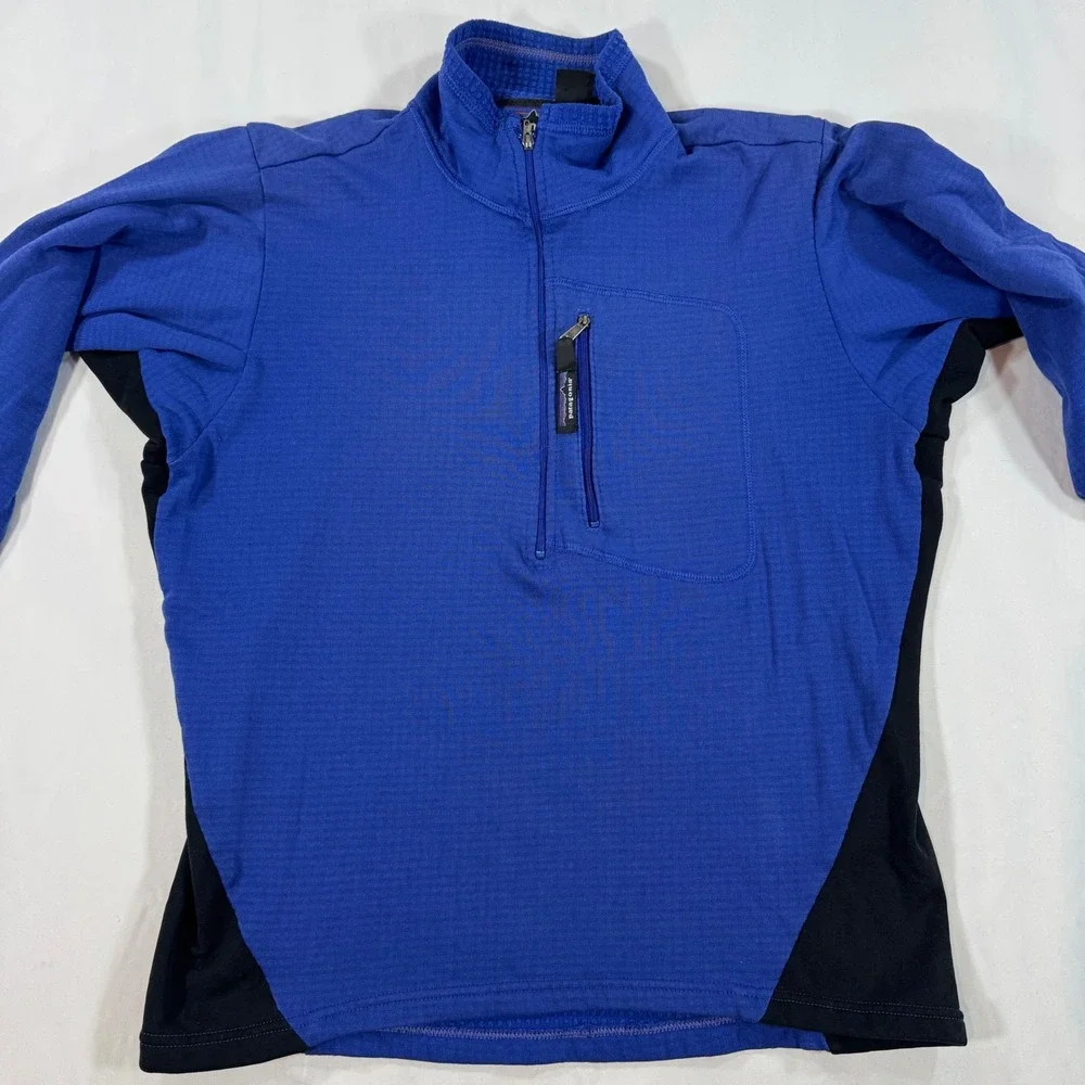 Vintage Patagonia R1 Regulator Thermal Baselayer Pullover Blue Men's S FA99‎ USA